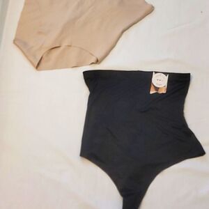 Bundle of assets by spanx and skinny girl underwear size xl and 1x